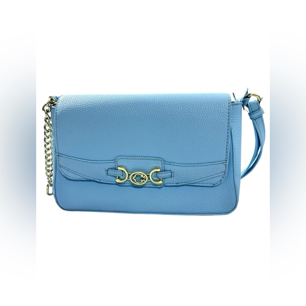 C. Wonder handbag light blue color same day business shipping.